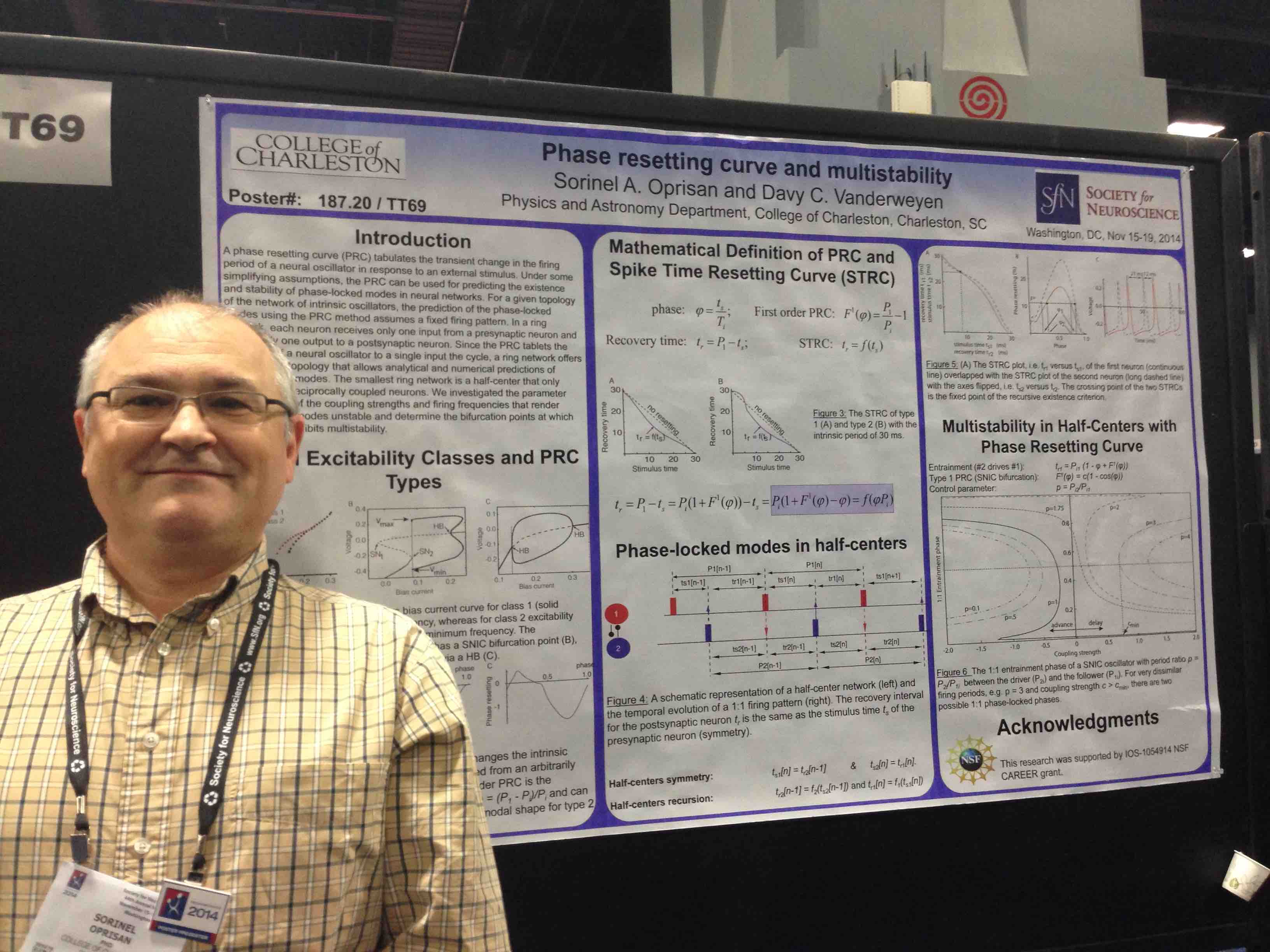 Dr. Oprisan at SFN Conference 2014